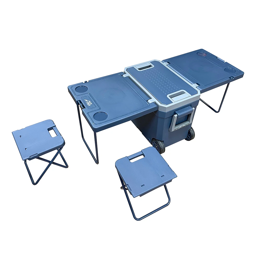 High Quality 32L Foldable Cooler Box With Table And Chairs For RV Mobilehome Camper Caravan Outdoor Travel Camping
High Quality 32L Foldable Cooler Box With Table And Chairs For RV Mobilehome Camper Caravan Outdoor Travel Camping