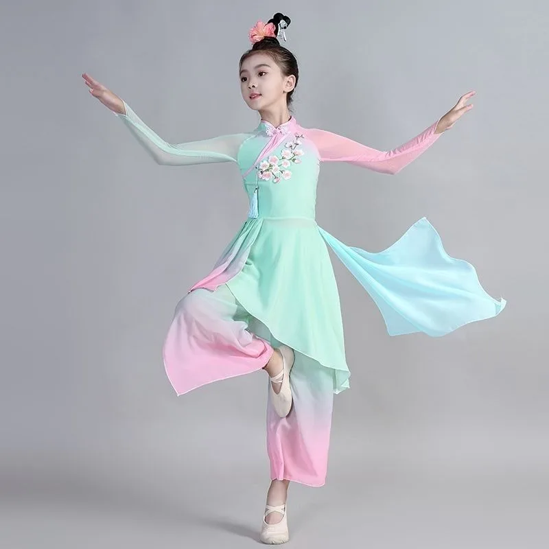Chinese costume Hanfu classical dance costumes girls umbrella dance fan dance performance clothing national dance costume
Chinese costume Hanfu classical dance costumes girls umbrella dance fan dance performance clothing national dance costume