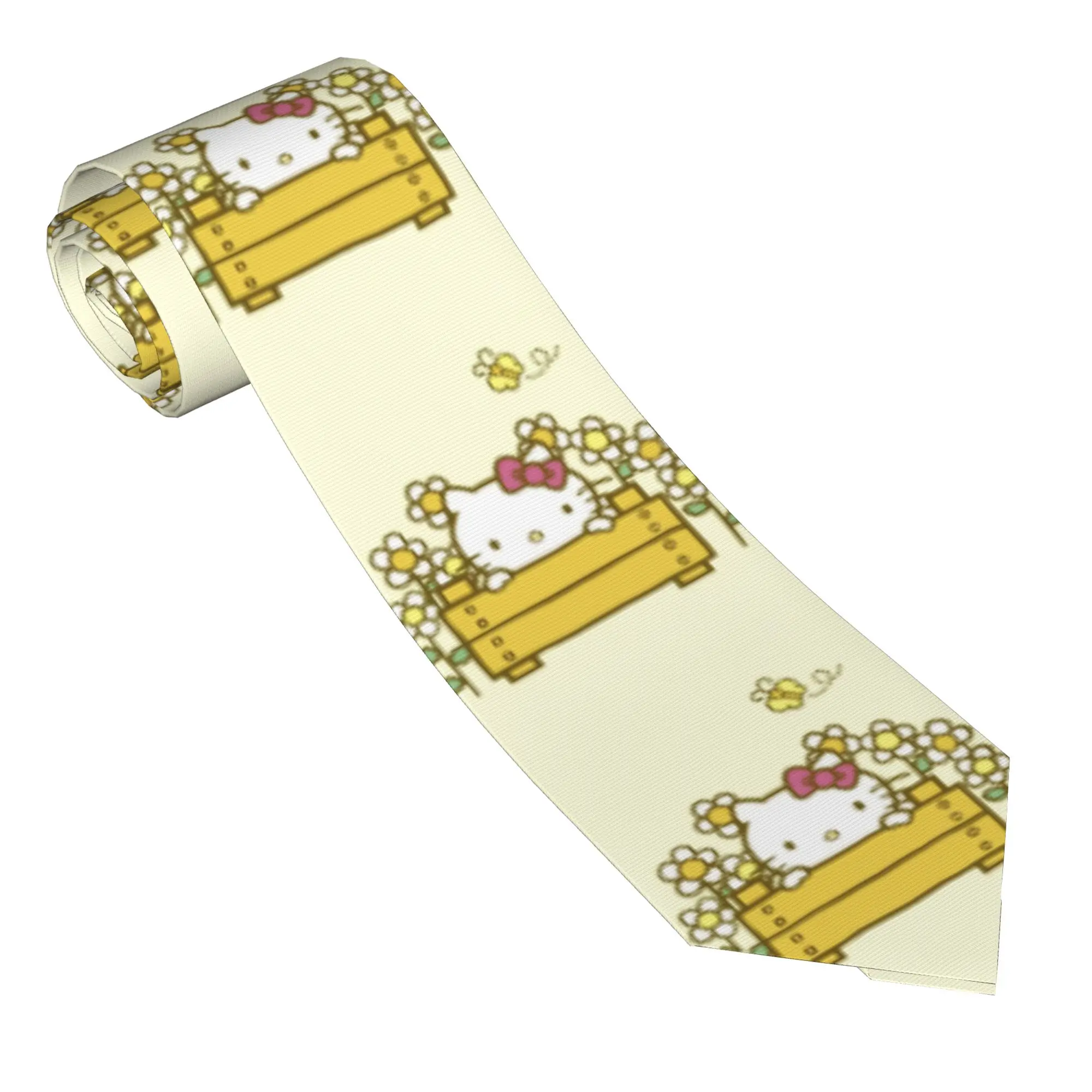 Necktie K-Kittys Flower Cute Men Polyester 8 cm Narrow Neck Ties for Men Shirt Accessories Cravat Wedding Accessories Office
Necktie K-Kittys Flower Cute Men Polyester 8 cm Narrow Neck Ties for Men Shirt Accessories Cravat Wedding Accessories Office