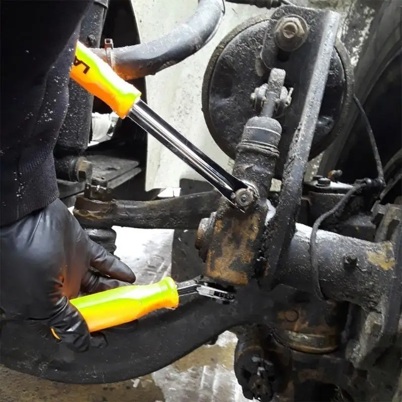 02DE Automotive Air Brake Adjustment Tool with Ratchet Wrench Multifunctional Air Brake Pressure Release Tool for Garage Use
02DE Automotive Air Brake Adjustment Tool with Ratchet Wrench Multifunctional Air Brake Pressure Release Tool for Garage Use