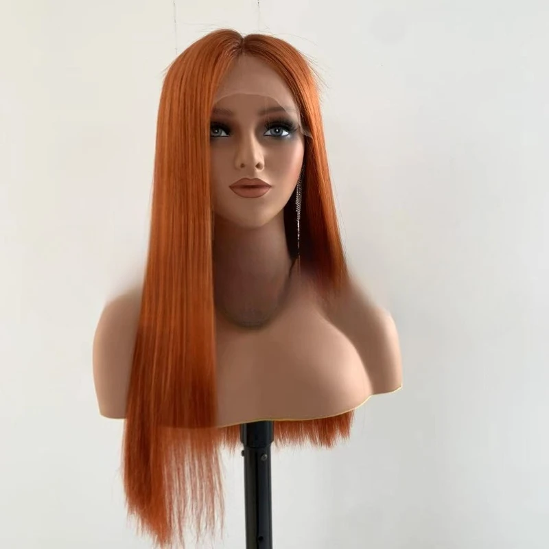 13 * 6 real hair semi-mechanism front lace delivery needle wig cover
13 * 6 real hair semi-mechanism front lace delivery needle wig cover