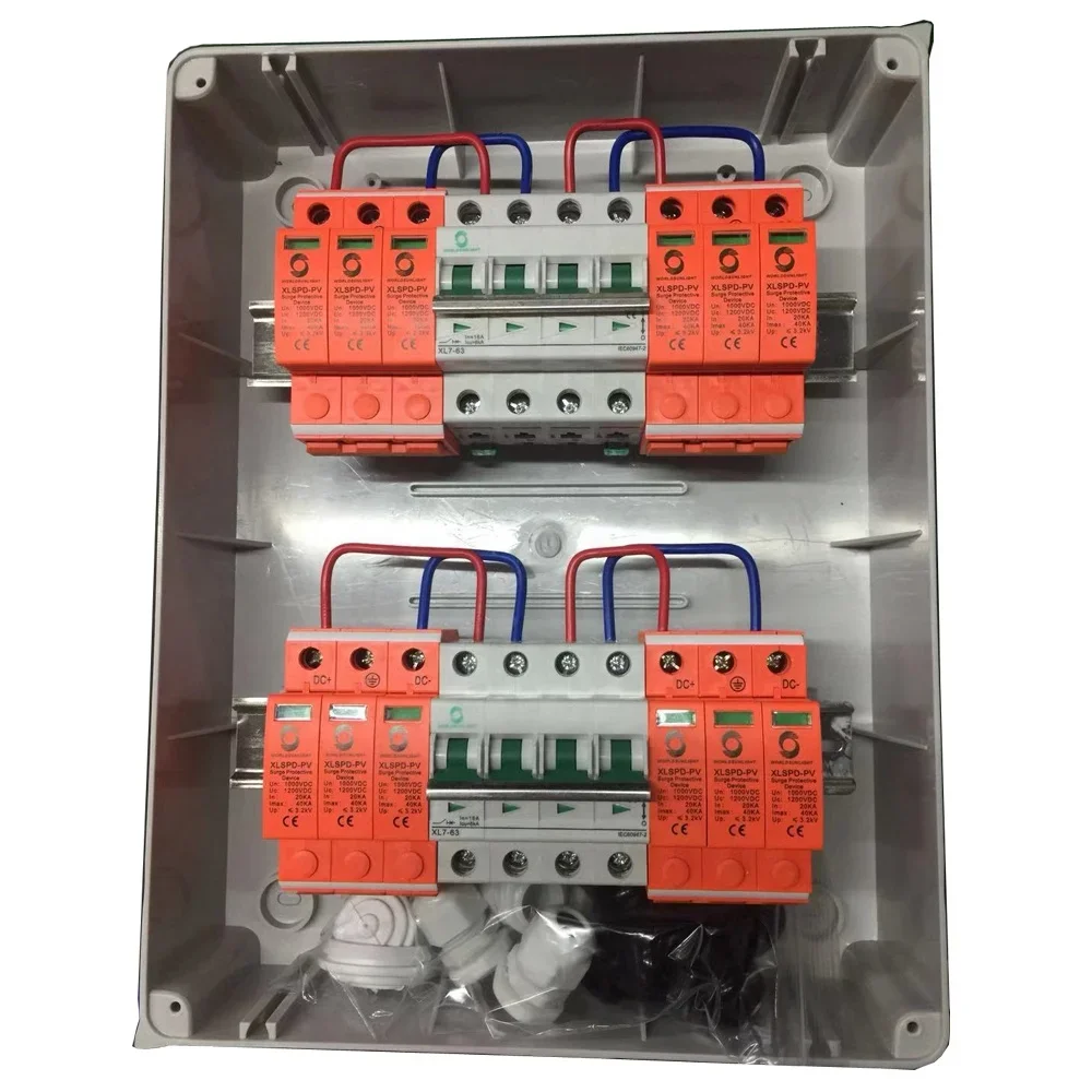 WSDB-PV4/4 IP65 4 in 4 OUT 4 Strings 15A 500V DC Solar PV Array Combiner Box for Brazil Market
WSDB-PV4/4 IP65 4 in 4 OUT 4 Strings 15A 500V DC Solar PV Array Combiner Box for Brazil Market