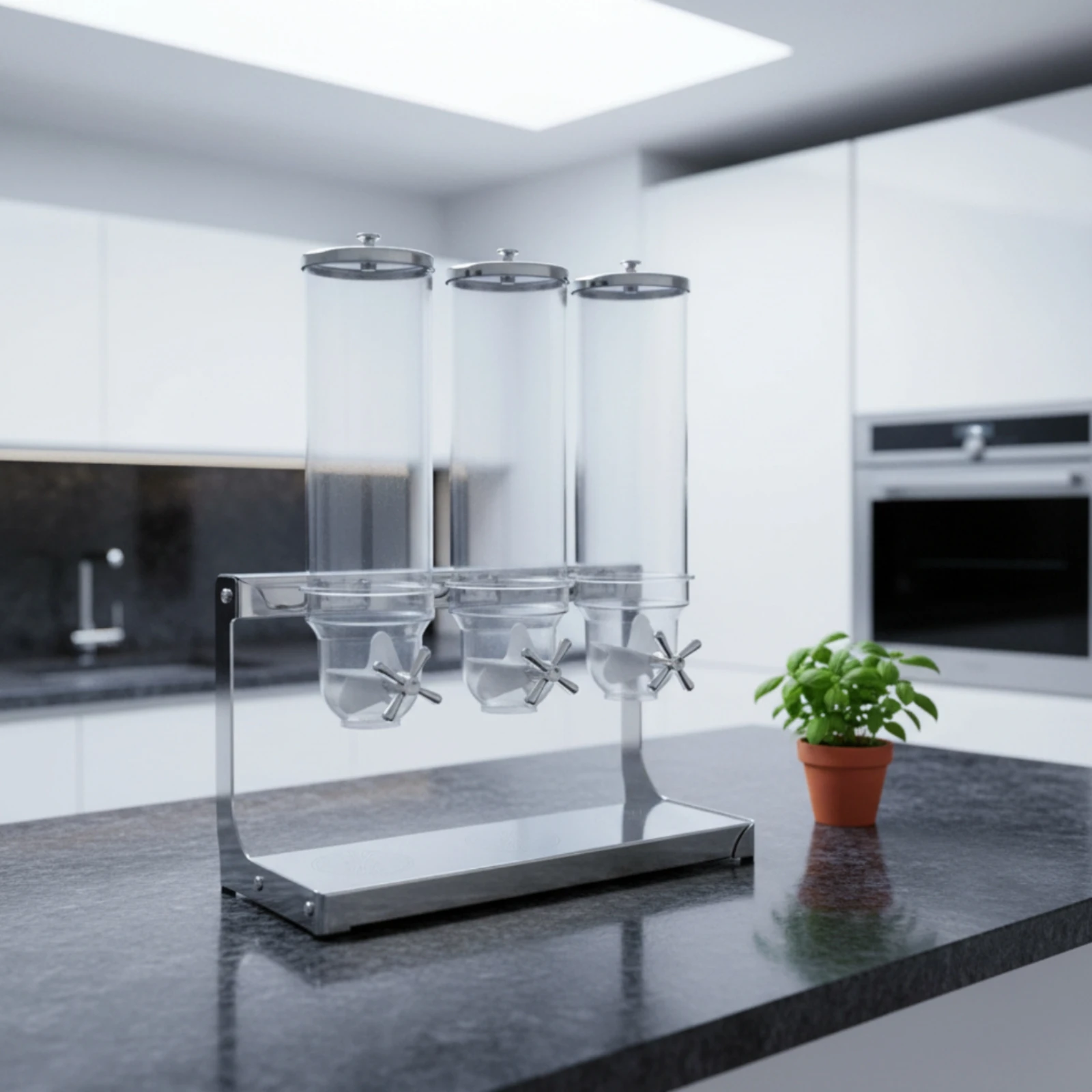 Dual Hopper Cereal Dispenser Portion Control Stainless Steel Cereal Dispenser Large Capacity for Restaurant Owners
Dual Hopper Cereal Dispenser Portion Control Stainless Steel Cereal Dispenser Large Capacity for Restaurant Owners