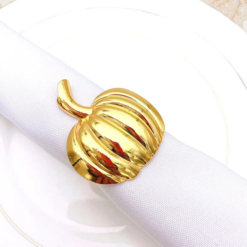 4 Pcs Buckles Creative Table Decor Halloween Supply Halloween Supplies Napkin Buckle Golden Rings Stylish Accessories
4 Pcs Buckles Creative Table Decor Halloween Supply Halloween Supplies Napkin Buckle Golden Rings Stylish Accessories