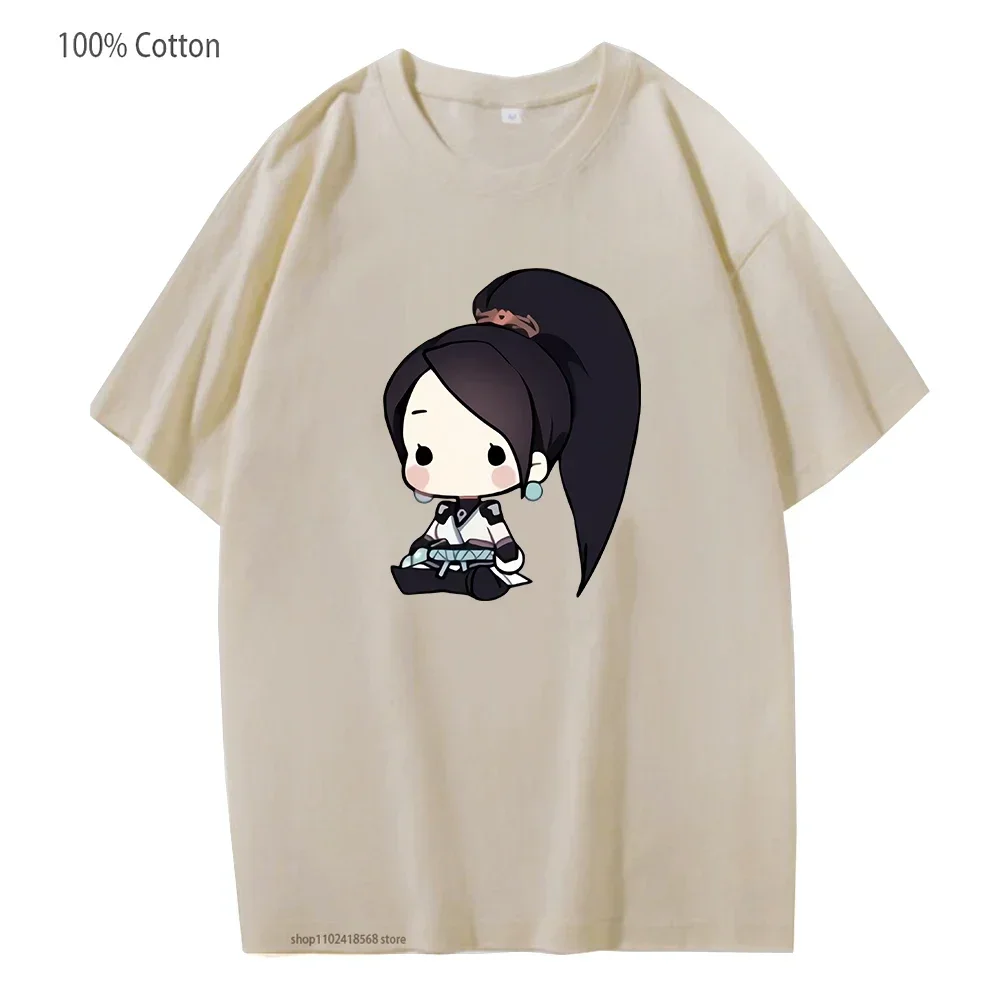 Cartoon Valorant T-Shirts Unisex Sage Streetwear Women Clothes Aesthetic Harajuku Men Clothing Cartoon Anime Graphic T Shirts
Cartoon Valorant T-Shirts Unisex Sage Streetwear Women Clothes Aesthetic Harajuku Men Clothing Cartoon Anime Graphic T Shirts