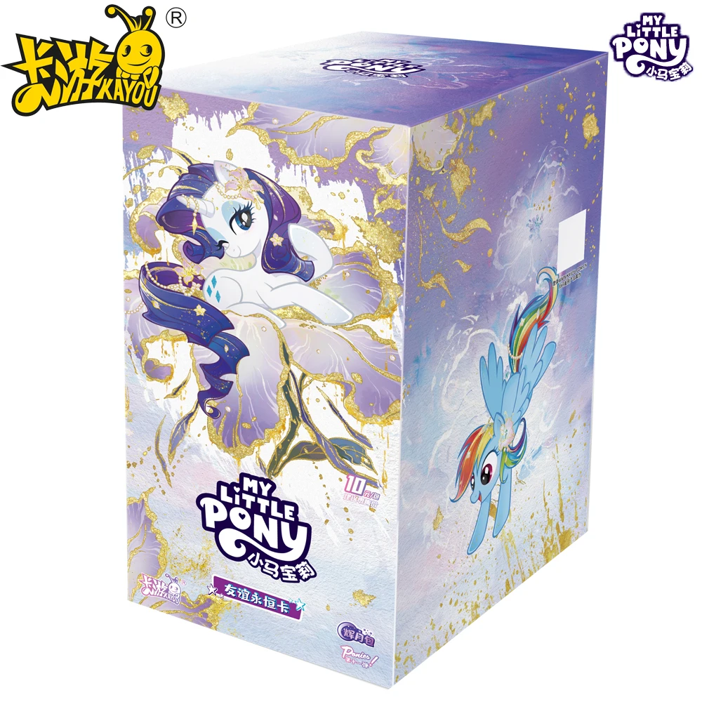 Official Kayou My Little Pony American Fantasy Animation Star Collection Card Cartoon Q-version Character Exquisite Cards Gifts
Official Kayou My Little Pony American Fantasy Animation Star Collection Card Cartoon Q-version Character Exquisite Cards Gifts