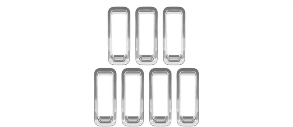 Front Grille Rings Grill Inserts Cover for 2011-2016 Jeep Patriot, Chrome Cover Frame Trims Kit 7pcs
Front Grille Rings Grill Inserts Cover for 2011-2016 Jeep Patriot, Chrome Cover Frame Trims Kit 7pcs