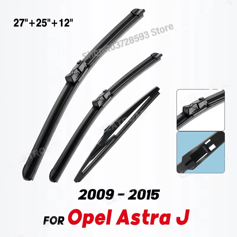 Wiper LHD Front & Rear Wiper Blades Set For Opel Astra J 2009 - 2015 Windshield Windscreen Window Rain Brushes 27"+25"+12"
Wiper LHD Front & Rear Wiper Blades Set For Opel Astra J 2009 - 2015 Windshield Windscreen Window Rain Brushes 27"+25"+12"