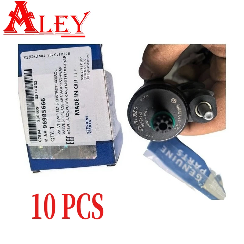 10PCS Original 96985666 0280142502 25190568 Vapor Canister Purge Solenoid Valve Canister Valve for Chevrolet Spark 13-15 1.2L L4
10PCS Original 96985666 0280142502 25190568 Vapor Canister Purge Solenoid Valve Canister Valve for Chevrolet Spark 13-15 1.2L L4