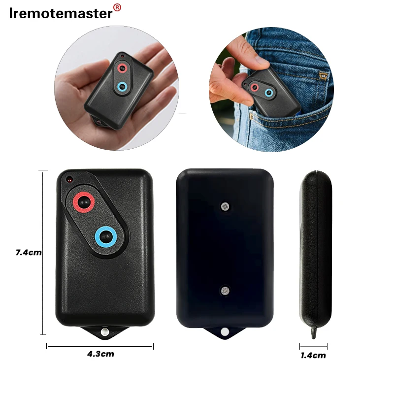 For Boss 303MHz Compatible with Guardian BHT4 BRD1 BOL4 BOL6 Steel-Line 2211L BHT4 BOL4 BRD1 Garage Remote Replacement
For Boss 303MHz Compatible with Guardian BHT4 BRD1 BOL4 BOL6 Steel-Line 2211L BHT4 BOL4 BRD1 Garage Remote Replacement