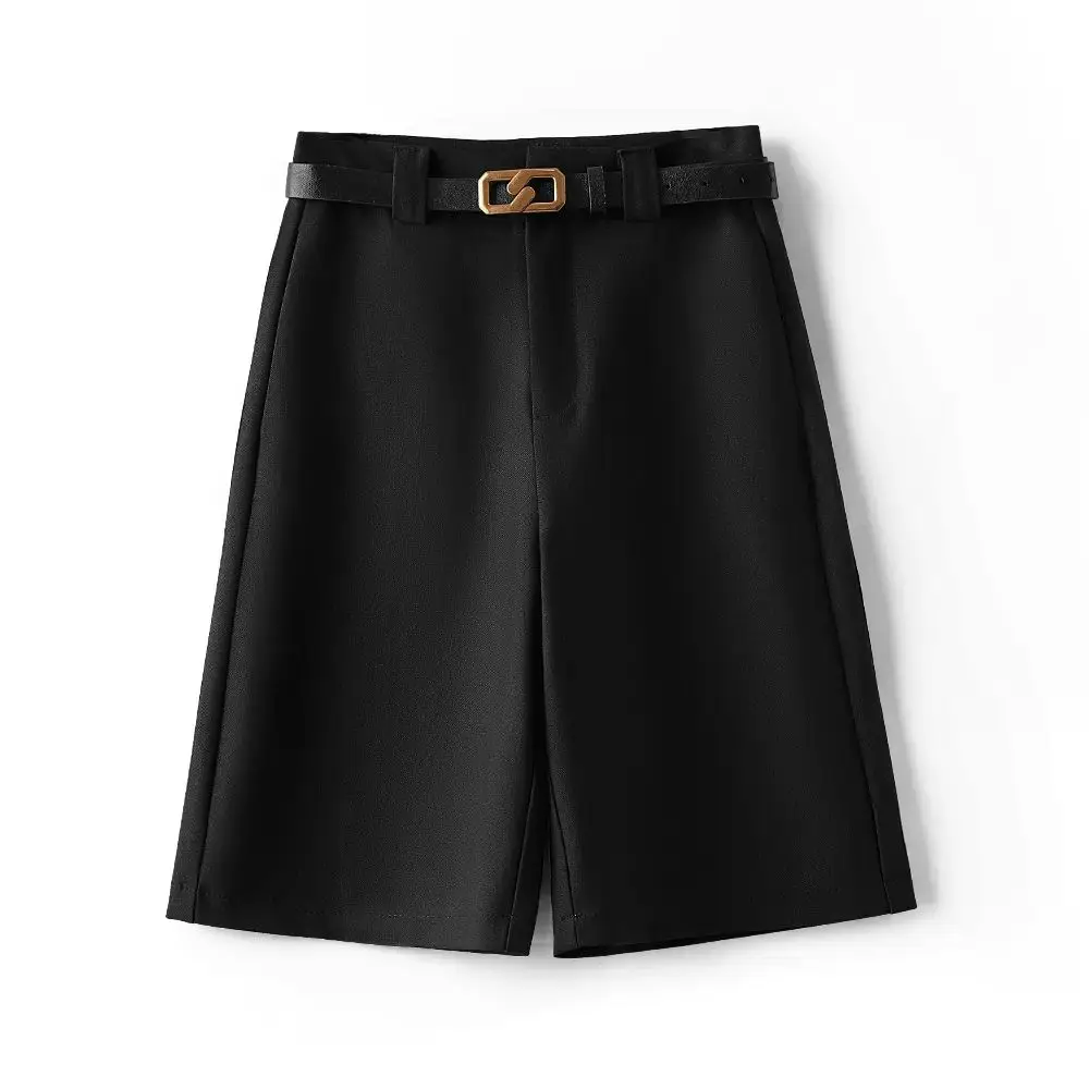 2025 новые модные драпированные женские шорты с высокой талией, весна-лето, повседневные широкие шорты трапециевидной формы, женские шорты в стиле бойфренда Wh10
2025 новые модные драпированные женские шорты с высокой талией, весна-лето, повседневные широкие шорты трапециевидной формы, женские шорты в стиле бойфренда Wh10