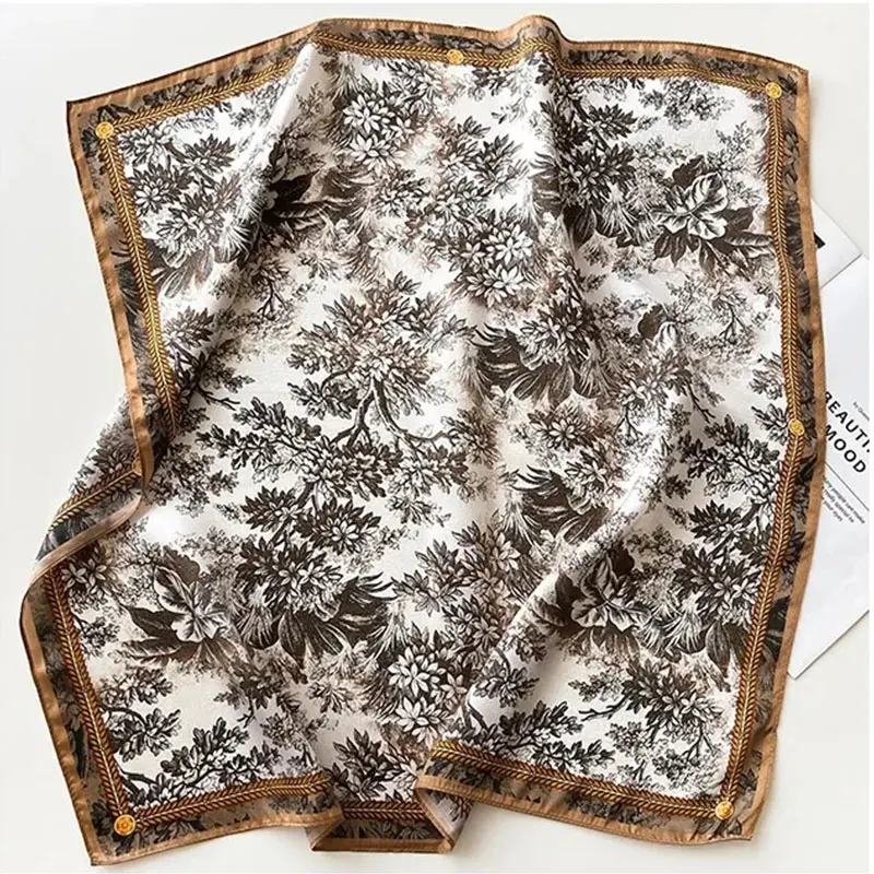 100% Natural Silk Scarf Fashion Women Scarves Poncho Hijab Kerchief Pashmina Foulard Femme Square Head Bandana Shawl For Lady
100% Natural Silk Scarf Fashion Women Scarves Poncho Hijab Kerchief Pashmina Foulard Femme Square Head Bandana Shawl For Lady