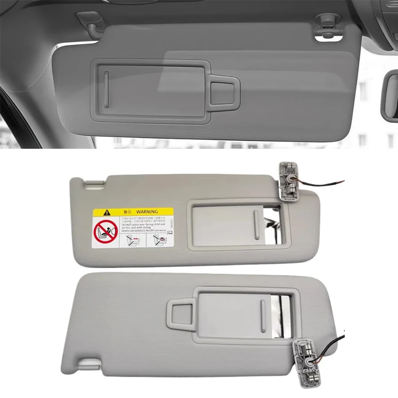 For VW Golf 7 MK7 Passat B8 2013-2021 5GG857551 5GG857552 Black Grey Front Sun Visor Panel With Makeup Mirror Sunshield
For VW Golf 7 MK7 Passat B8 2013-2021 5GG857551 5GG857552 Black Grey Front Sun Visor Panel With Makeup Mirror Sunshield