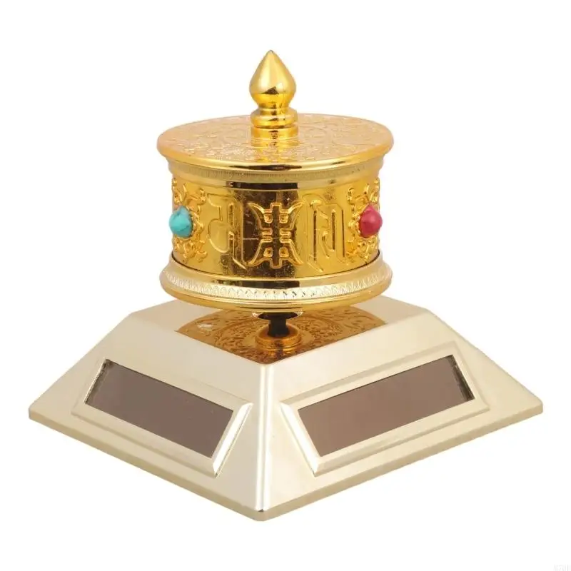 M76E Traditional Tibetan Solar Powered Auto Interior Decors Quiet Rotating Prayer
M76E Traditional Tibetan Solar Powered Auto Interior Decors Quiet Rotating Prayer