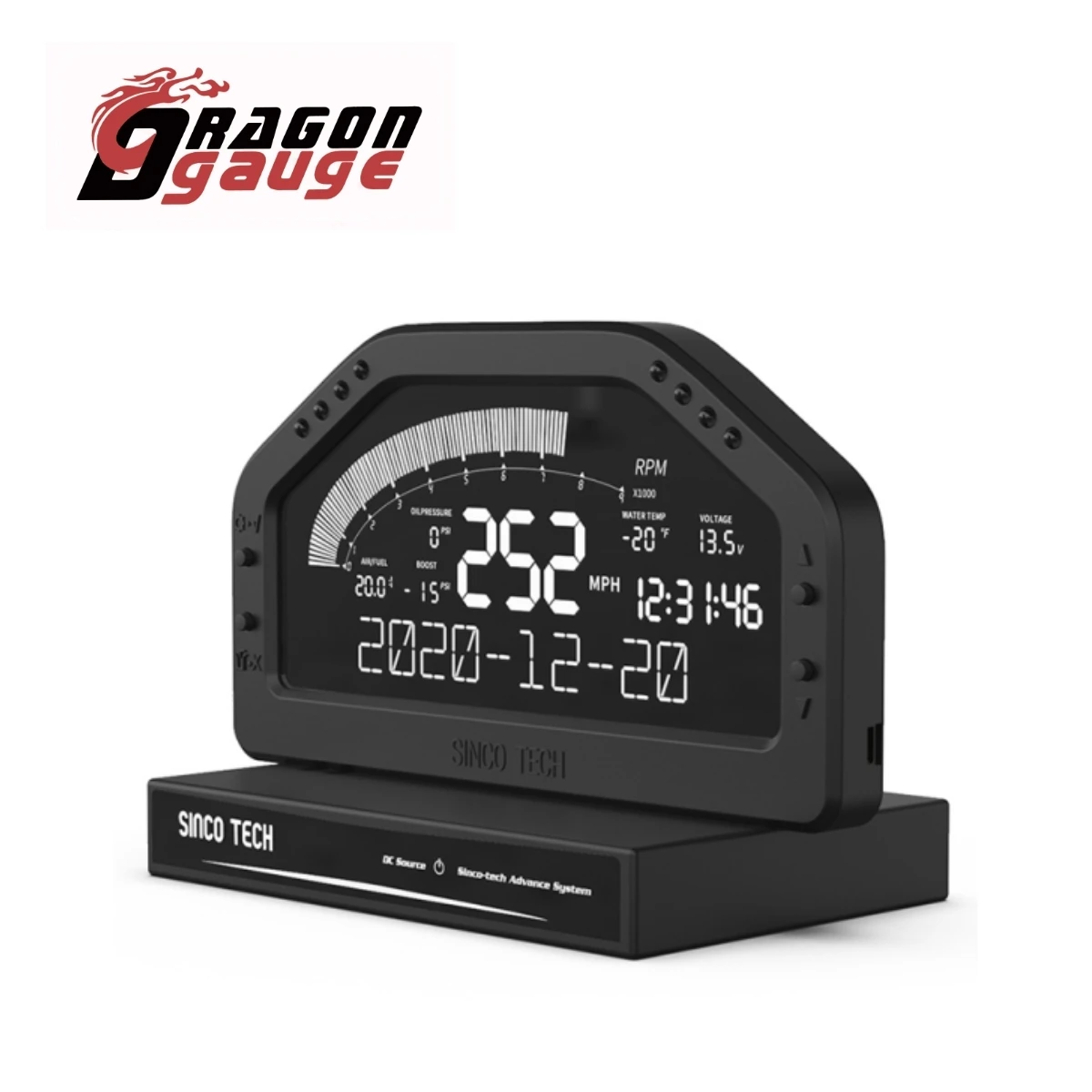 Race Dash Panel Multi-Function Dashboard LCD Screen Display Speedometer Kit Bluetooth Gauge with Sensor Fit 12V Car DO922
Race Dash Panel Multi-Function Dashboard LCD Screen Display Speedometer Kit Bluetooth Gauge with Sensor Fit 12V Car DO922