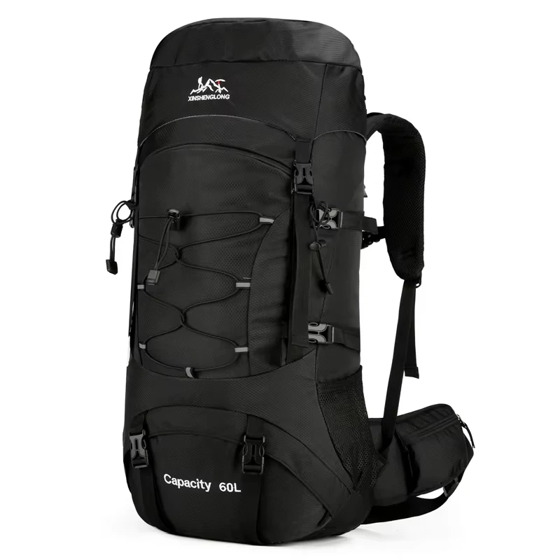 60L Outdoor Camping Climbing Backpack Travel Sports Trekking Hiking Mountainering Rucksack with Rain Cover Waterproof Bag
60L Outdoor Camping Climbing Backpack Travel Sports Trekking Hiking Mountainering Rucksack with Rain Cover Waterproof Bag