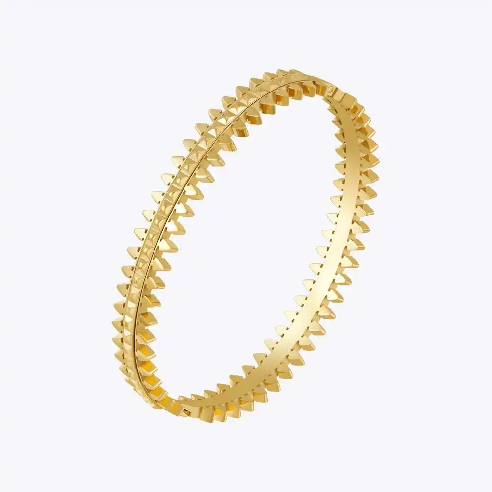 ENFASHION Bohemian Pyramid Bangle For Women's Pulseras 18K Plated Gold Bracelet Trendy Romantic Jewelry Valentine Day B232368
ENFASHION Bohemian Pyramid Bangle For Women's Pulseras 18K Plated Gold Bracelet Trendy Romantic Jewelry Valentine Day B232368