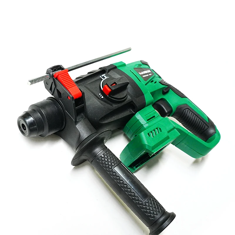 26mm High Power Lithium Brushless Jackhammer Cordless Rechargeable Light Electric Demolition Rotary Hammer
26mm High Power Lithium Brushless Jackhammer Cordless Rechargeable Light Electric Demolition Rotary Hammer