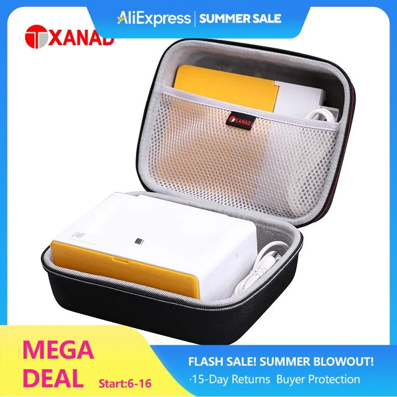 XANAD Жесткий Чехол для Kodak Dock Plus 4x6 "Портативный мгновенный фотопринтер дорожная Защитная сумка для хранения
XANAD Жесткий Чехол для Kodak Dock Plus 4x6 "Портативный мгновенный фотопринтер дорожная Защитная сумка для хранения