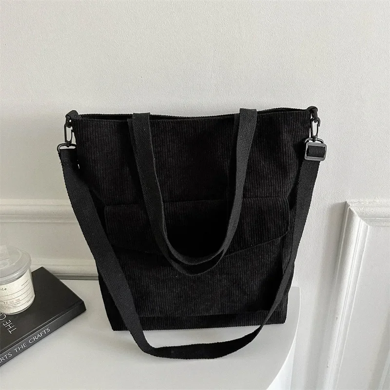 Stylish solid color simple casual texture shoulder bag large capacity handbag
Stylish solid color simple casual texture shoulder bag large capacity handbag