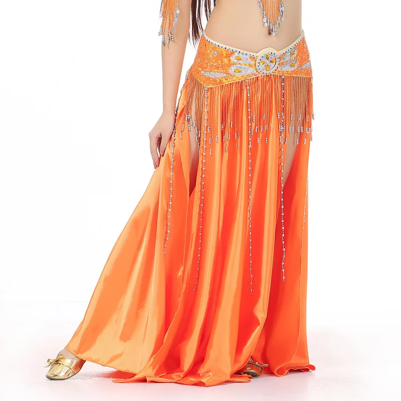 New Performance Belly Dance Costume Saint Skirt 2-sides Slits Skirt Sexy Women Oriental Belly Dance Skirt Female Dance Costume
New Performance Belly Dance Costume Saint Skirt 2-sides Slits Skirt Sexy Women Oriental Belly Dance Skirt Female Dance Costume