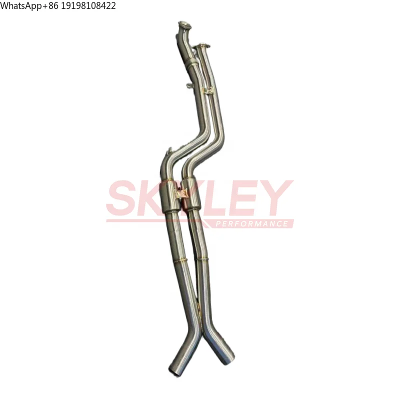 SKYLEY New Design Equal Length Exhaust GT4 Style Midpipe for BMW S58 M3 M4 G80 G82 3.0T
SKYLEY New Design Equal Length Exhaust GT4 Style Midpipe for BMW S58 M3 M4 G80 G82 3.0T