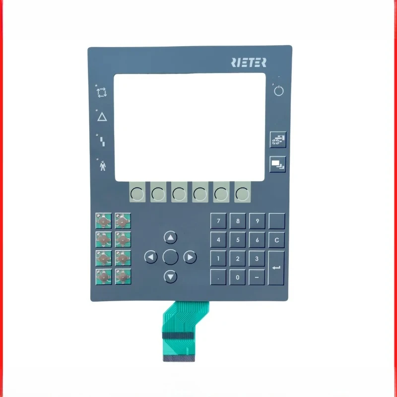 Panel 400 with membrane key switch Model: 4PP450.0571-K13 / 4PP450.0571-K28 / 4PP450.0571-K23 Membrane keyboard/Keypad panel
Panel 400 with membrane key switch Model: 4PP450.0571-K13 / 4PP450.0571-K28 / 4PP450.0571-K23 Membrane keyboard/Keypad panel