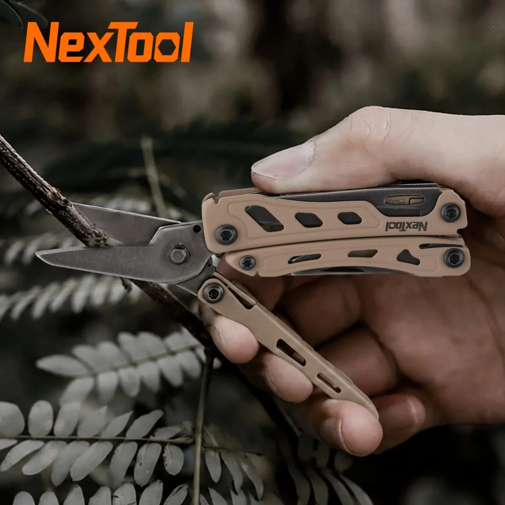 NexTool Mini F12 15-in-1 Multitool Pliers EDC Folding Tool with Screwdriver Scissors File for Camping Outdoor Hiking
NexTool Mini F12 15-in-1 Multitool Pliers EDC Folding Tool with Screwdriver Scissors File for Camping Outdoor Hiking