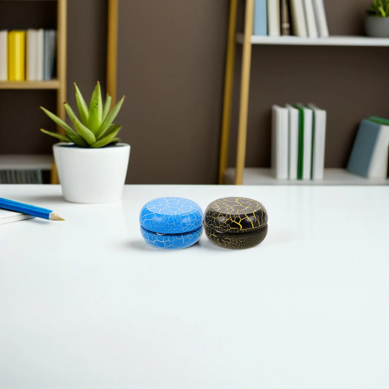 Набор из 2 разноцветных деревянных йо-йо с эффектом кракелюра, миниатюрный, легкий дизайн для детей, легко осваивается, портативный, с шнурком, способствует активному отдыху на улице
Набор из 2 разноцветных деревянных йо-йо с эффектом кракелюра, миниатюрный, легкий дизайн для детей, легко осваивается, портативный, с шнурком, способствует активному отдыху на улице