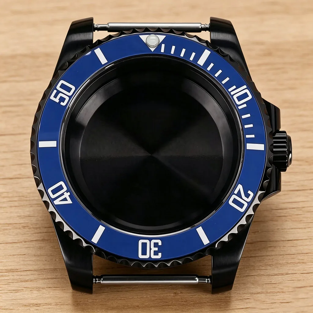 40mm NH35 Watch Case Black Luminous Bezel For NH35 NH36 NH38/34 Miyota8215 ETA 2824 Movt Sapphire Glass SUB Case Stainless steel
40mm NH35 Watch Case Black Luminous Bezel For NH35 NH36 NH38/34 Miyota8215 ETA 2824 Movt Sapphire Glass SUB Case Stainless steel
