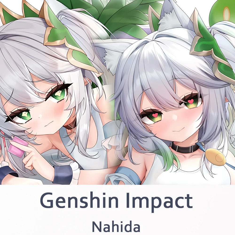 Genshin Impact Nahida Dakimakura Waifu Pillowcase 2-Side Print Pillow Case Hugging Body Cushion Cover Otaku Gift
Genshin Impact Nahida Dakimakura Waifu Pillowcase 2-Side Print Pillow Case Hugging Body Cushion Cover Otaku Gift