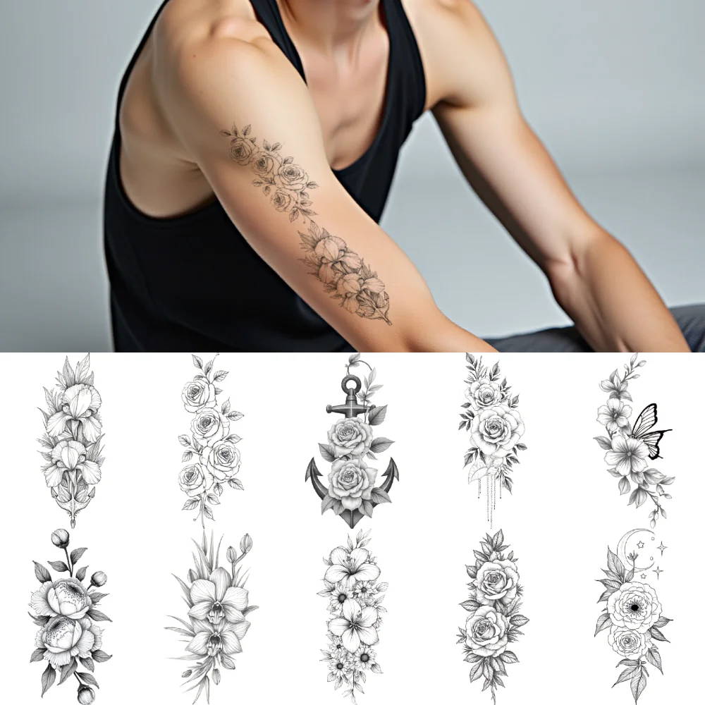 9pcs Temporary Tattoo Temporary Tattoo Stickers Daisies Floral Patterns For Thighs Shoulders Adults
9pcs Temporary Tattoo Temporary Tattoo Stickers Daisies Floral Patterns For Thighs Shoulders Adults