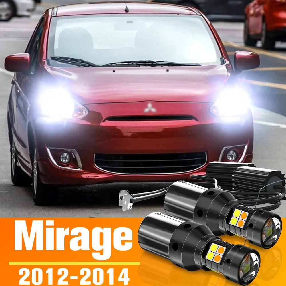 2pcs Dual Mode LED Turn Signal+Daytime Running Light DRL Accessories For Mitsubishi Mirage 2012 2013 2014
2pcs Dual Mode LED Turn Signal+Daytime Running Light DRL Accessories For Mitsubishi Mirage 2012 2013 2014