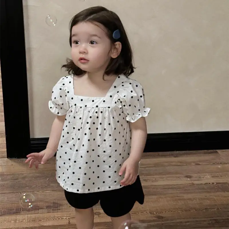 2025 Summer New Baby Short Sleeve Clothes Set Infant Girls Polka Dot T Shirts + Shorts 2pcs Suit Cotton Toddler Thin Outfits
2025 Summer New Baby Short Sleeve Clothes Set Infant Girls Polka Dot T Shirts + Shorts 2pcs Suit Cotton Toddler Thin Outfits