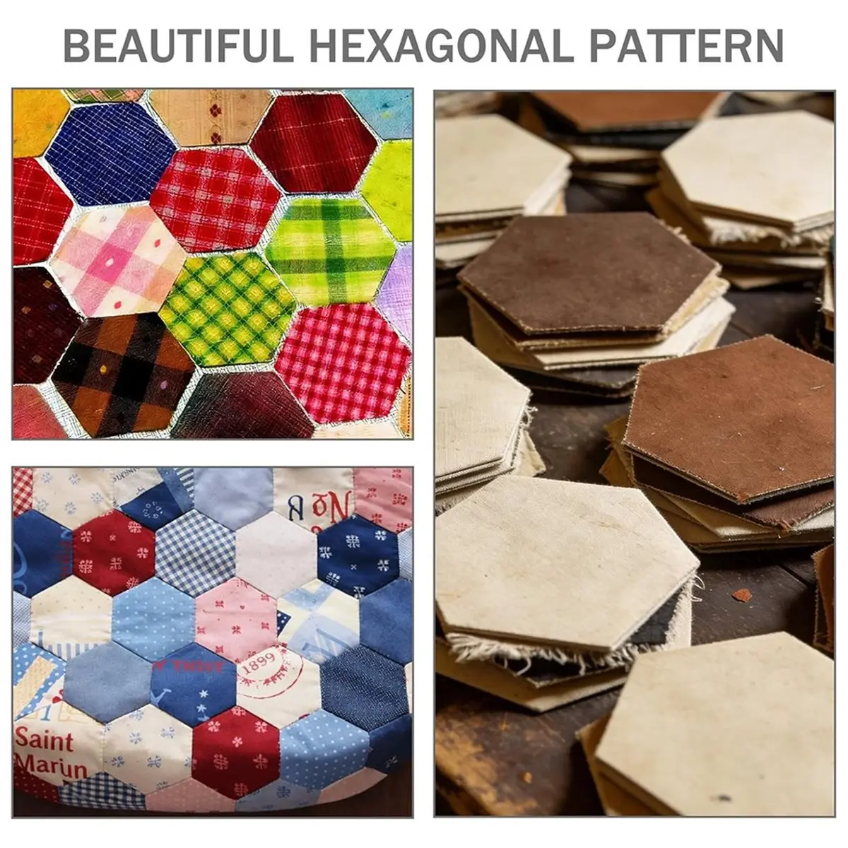 Набор из 6 акриловых шаблонов для квилтинга в форме шестиугольника, размеры от 1 до 5 дюймов, с выемкой под шов 1/4 дюйма, для рукоделия
Набор из 6 акриловых шаблонов для квилтинга в форме шестиугольника, размеры от 1 до 5 дюймов, с выемкой под шов 1/4 дюйма, для рукоделия