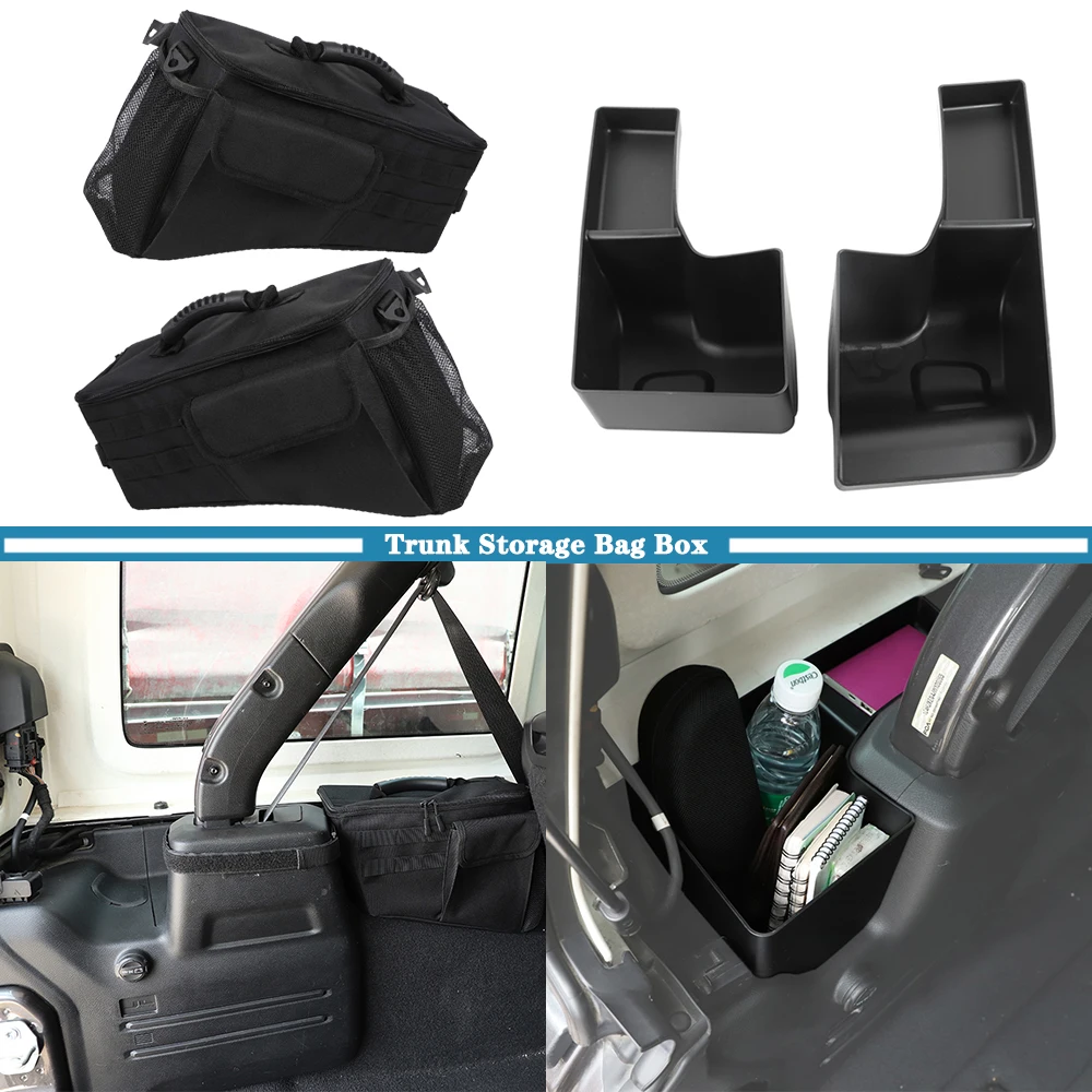 Car Rear Trunk Side Storage Bag Box Tray Organizer for Jeep Wrangler JL JLU Gladiator JT 2018-2023 4-Doors Interior Accessories
Car Rear Trunk Side Storage Bag Box Tray Organizer for Jeep Wrangler JL JLU Gladiator JT 2018-2023 4-Doors Interior Accessories