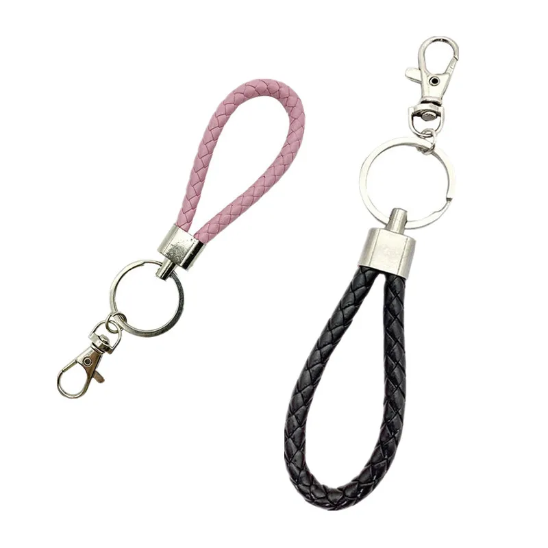 Casual Braided Leather Keychain Key Ring Organizer Car House Keys Holder Management Pass Access Cards Pendant Portable Keyring
Casual Braided Leather Keychain Key Ring Organizer Car House Keys Holder Management Pass Access Cards Pendant Portable Keyring