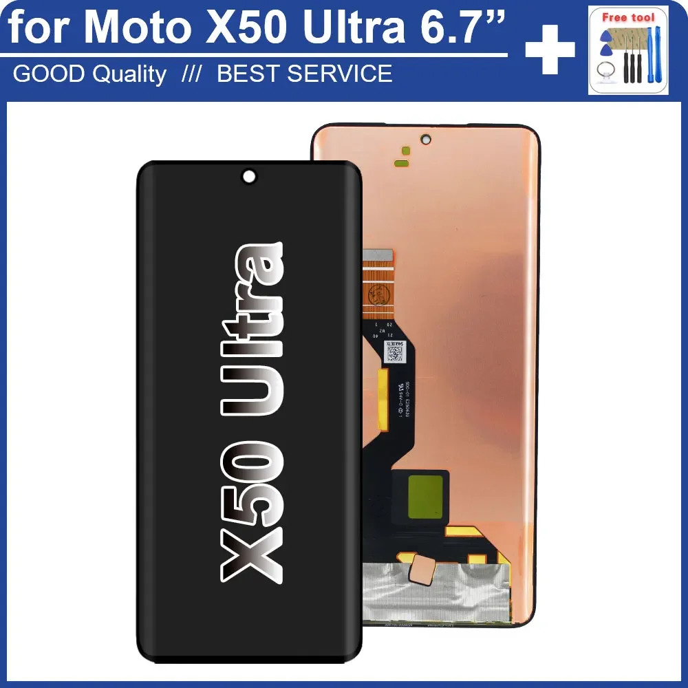 New AMOLED LCD for Motorola Moto X50 Ultra LCD Display Touch Screen Digitizer Assembly for Moto X50 Ultra LCD Replacement Parts
New AMOLED LCD for Motorola Moto X50 Ultra LCD Display Touch Screen Digitizer Assembly for Moto X50 Ultra LCD Replacement Parts