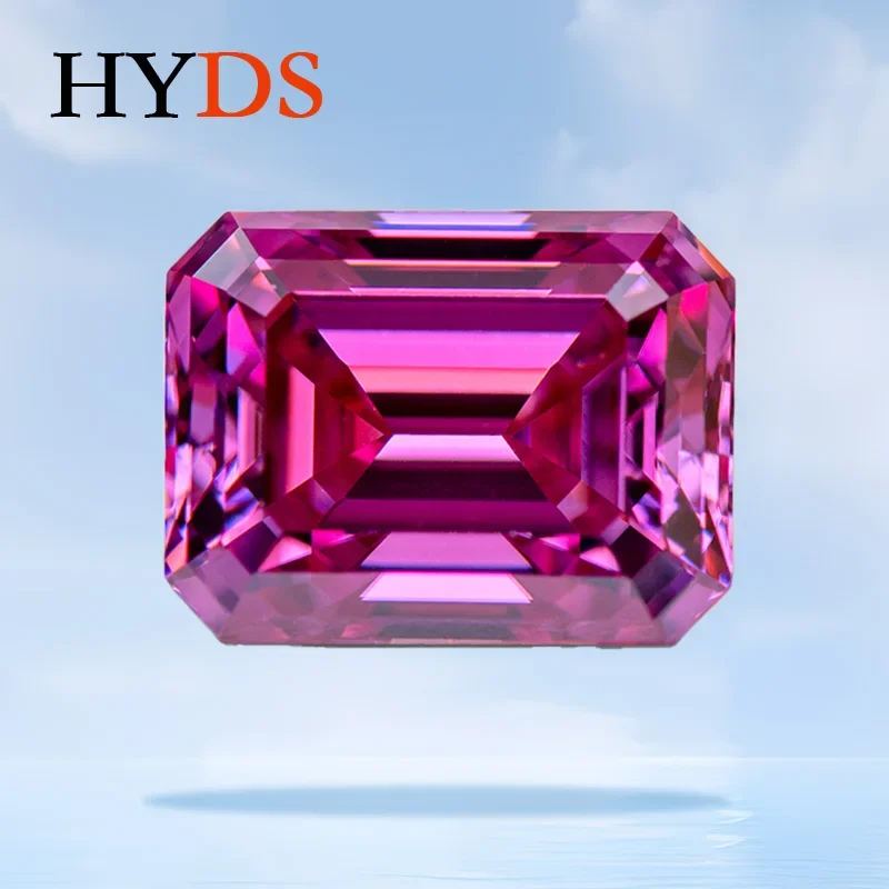 Moissanite Stone Gemstone Pink Color VVS1 Emerald Cut Charms Beads for Advanced Jewelry Making Materials with GRA Certificate
Moissanite Stone Gemstone Pink Color VVS1 Emerald Cut Charms Beads for Advanced Jewelry Making Materials with GRA Certificate