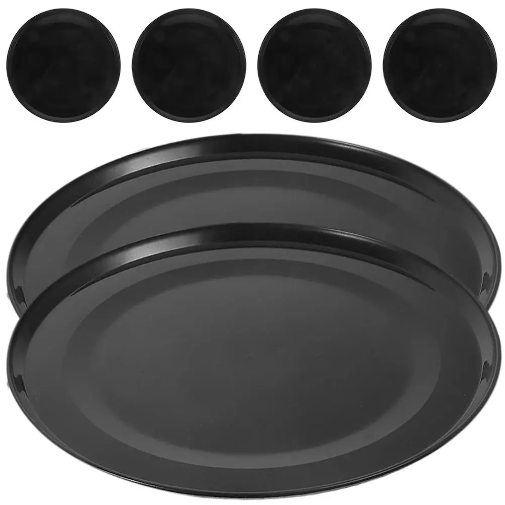 6 Pcs Large Black Round Flower Pot Saucer Drip Tray for Plants Water Proof Plant Trays Accessories
6 Pcs Large Black Round Flower Pot Saucer Drip Tray for Plants Water Proof Plant Trays Accessories
