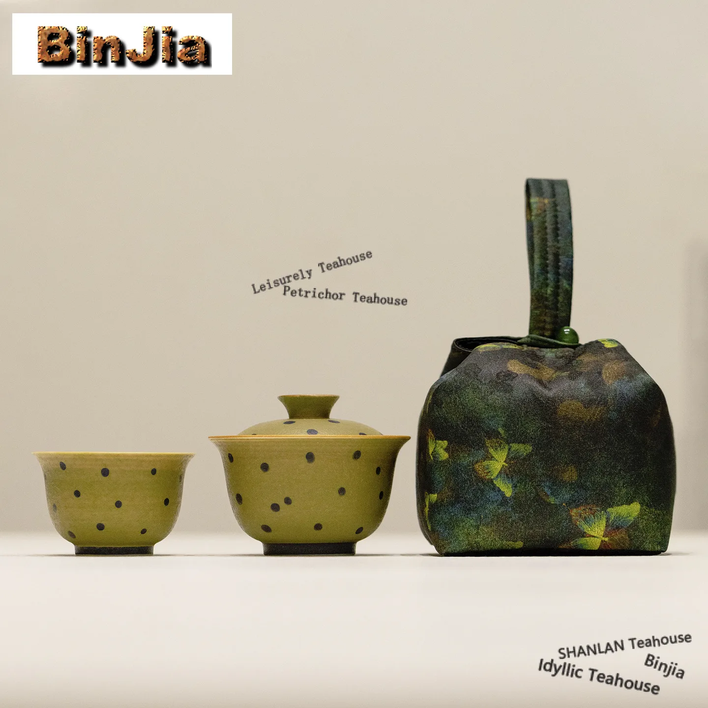 Misty Pine Green Polka Dot Travel Tea Set Kit Vintage 1 Pot 1 Cups Tea Maker Organizer Portable Outdoor Stock Bags Supplies Gift
Misty Pine Green Polka Dot Travel Tea Set Kit Vintage 1 Pot 1 Cups Tea Maker Organizer Portable Outdoor Stock Bags Supplies Gift