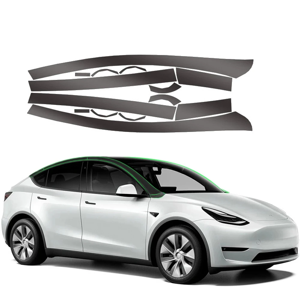 Пленка на крышу для Tesla Model Y 2020-2023, невидимый автомобильный костюм, оригинальная автомобильная черная защитная пленка из ТПУ
Пленка на крышу для Tesla Model Y 2020-2023, невидимый автомобильный костюм, оригинальная автомобильная черная защитная пленка из ТПУ
