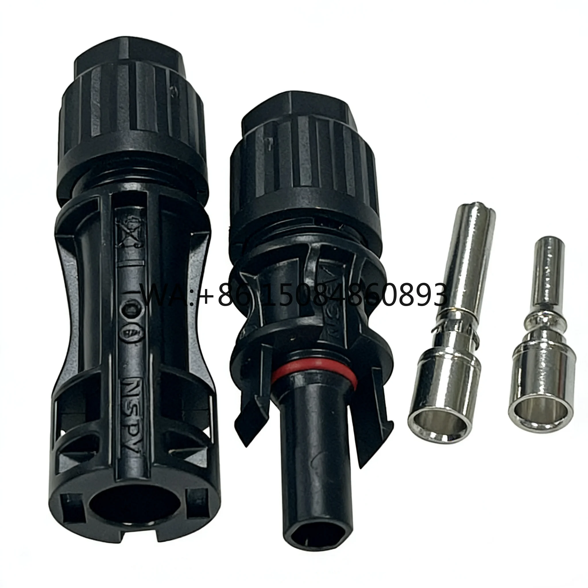 30A 1500V Waterproof Male Female In-line PV Connector Set for 6AWG 8AWG Solar Panel Cable
30A 1500V Waterproof Male Female In-line PV Connector Set for 6AWG 8AWG Solar Panel Cable
