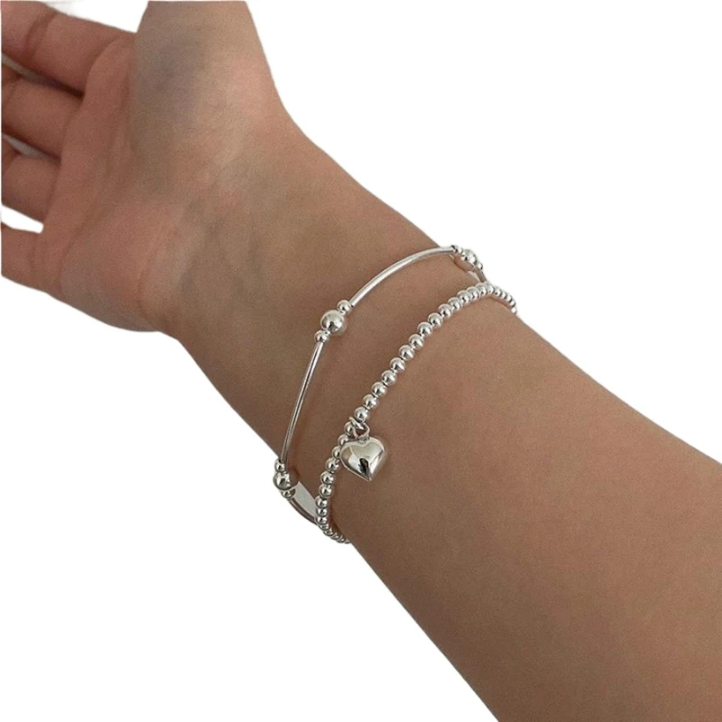 SHANICE S925 sterling silver Ball Beads Geometric thin line Elasticity Bracelets Charms Statement Fine Jewelry
SHANICE S925 sterling silver Ball Beads Geometric thin line Elasticity Bracelets Charms Statement Fine Jewelry
