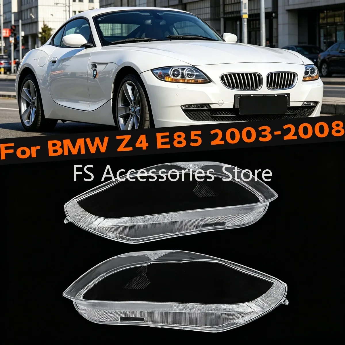 For BMW Z4 E85 2003-2008 Front Headlight Cover Headlamp Lens Caps Shell Clear L/R Side Car Styling 63127165678,63127165677
For BMW Z4 E85 2003-2008 Front Headlight Cover Headlamp Lens Caps Shell Clear L/R Side Car Styling 63127165678,63127165677