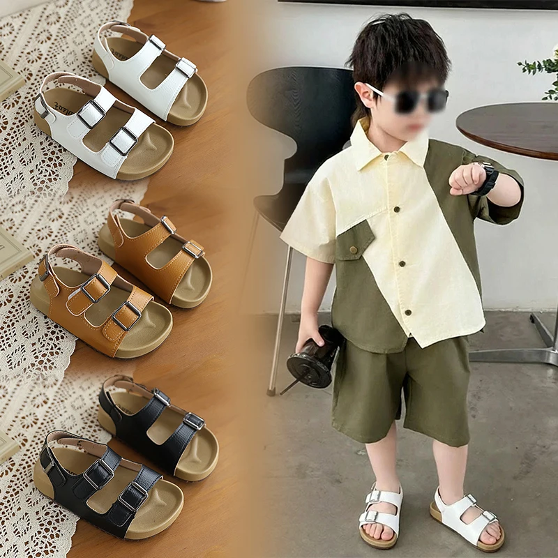 Mumoresip Summer New Children's Open Toe Sandals Hollow-out Boys Girls Causal Shoes for Outdoor Children Beach Sandals Soft Sole
Mumoresip Summer New Children's Open Toe Sandals Hollow-out Boys Girls Causal Shoes for Outdoor Children Beach Sandals Soft Sole