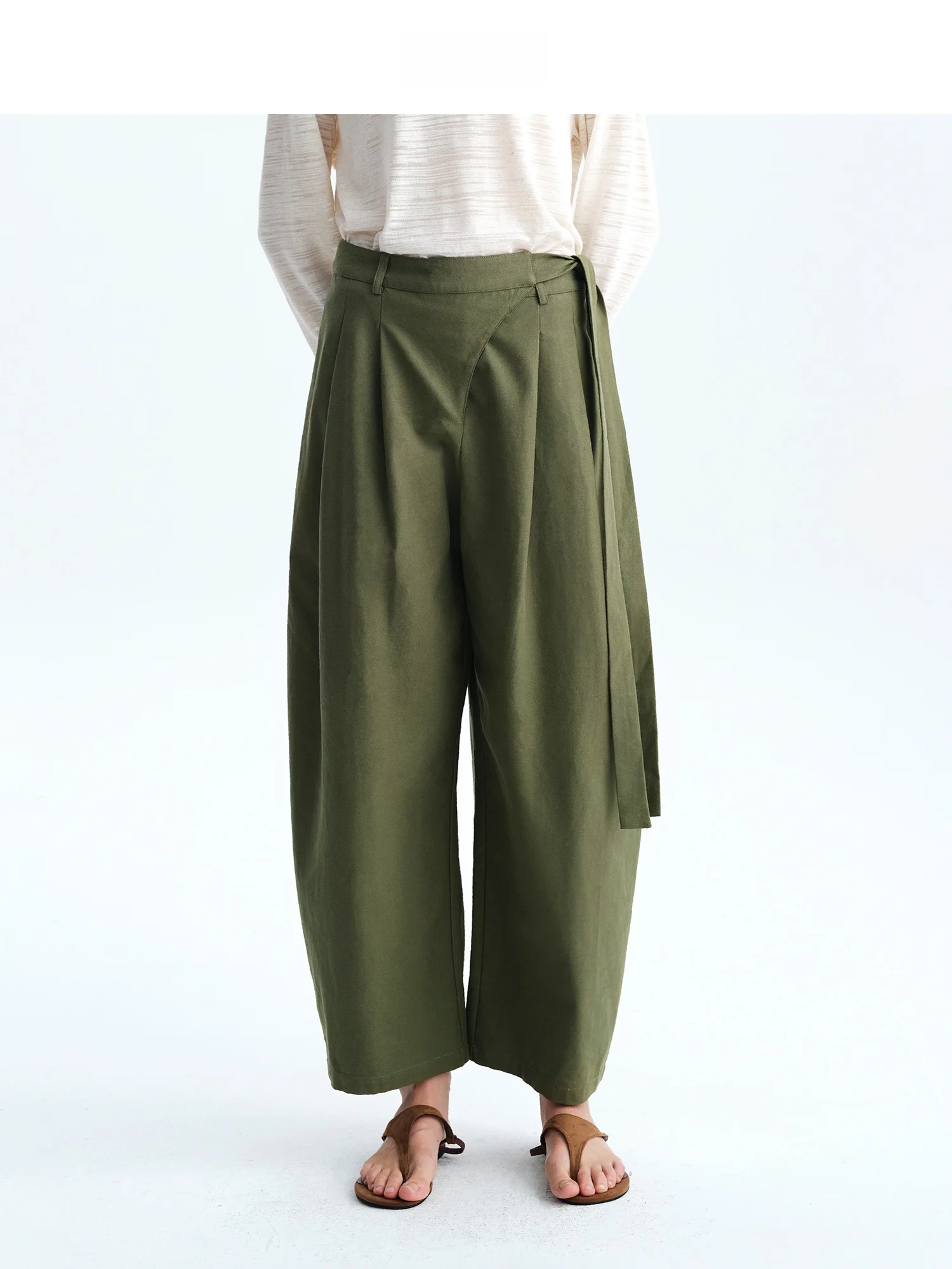 Comfortable Cotton Long Pants High Waist Straight Leg Casual Loose Belted Knife Women's Premium Fashion Pants
Comfortable Cotton Long Pants High Waist Straight Leg Casual Loose Belted Knife Women's Premium Fashion Pants