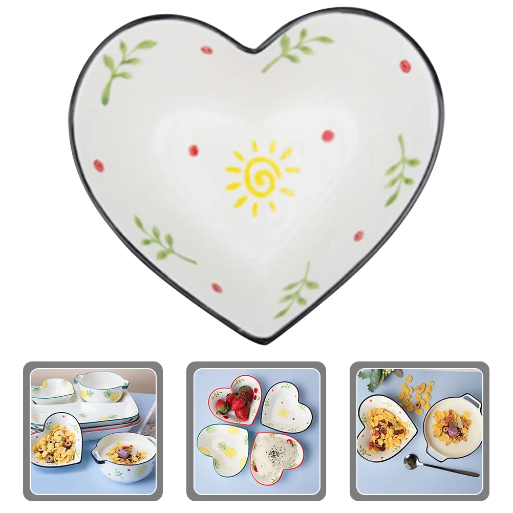 Heart Shaped Ceramic Bowl for Dried Fruits Nuts Candies Dessert Serving Kitchen Dish Food Bowl Dried Fruit Tray
Heart Shaped Ceramic Bowl for Dried Fruits Nuts Candies Dessert Serving Kitchen Dish Food Bowl Dried Fruit Tray