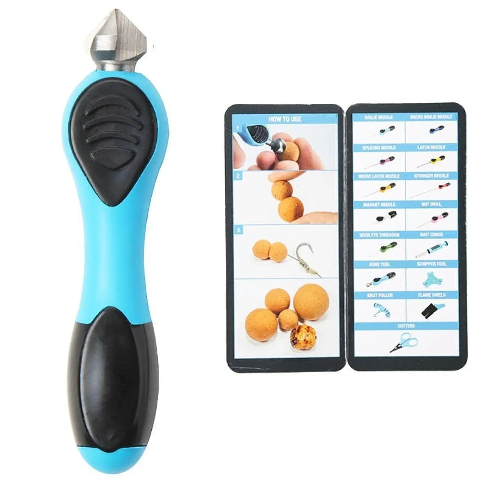 Fishing Lure Punches Hole Tool Heavy Duty W/ Non-slip Handle Practical Lightweight Labor Saving Fishing Gear Boilie Drill
Fishing Lure Punches Hole Tool Heavy Duty W/ Non-slip Handle Practical Lightweight Labor Saving Fishing Gear Boilie Drill