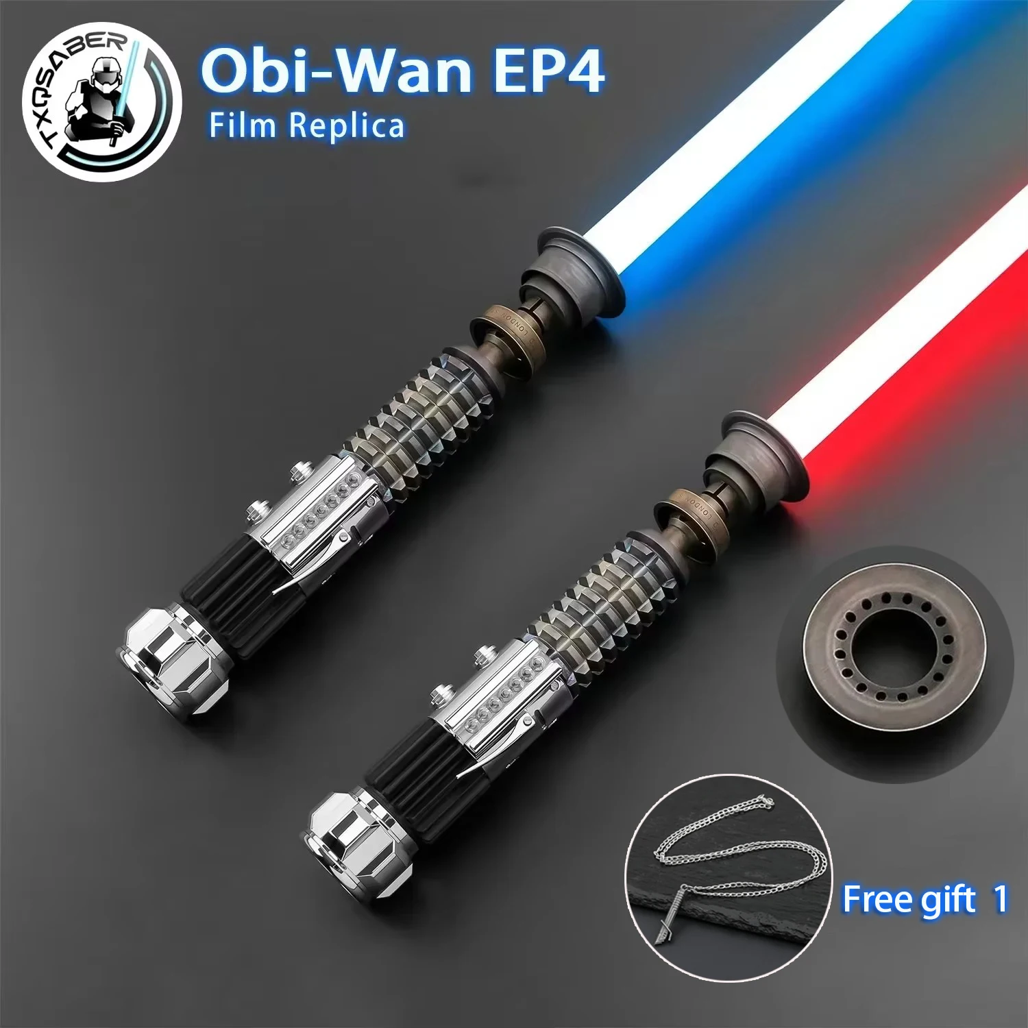 TXQSABER Obi-Wan EP4 Lightsaber SNV4 Proffie2.2 Heavy Dueling Light Sword Metal Hilt Smooth Swing Laser FOC Force Cospaly Toy
TXQSABER Obi-Wan EP4 Lightsaber SNV4 Proffie2.2 Heavy Dueling Light Sword Metal Hilt Smooth Swing Laser FOC Force Cospaly Toy